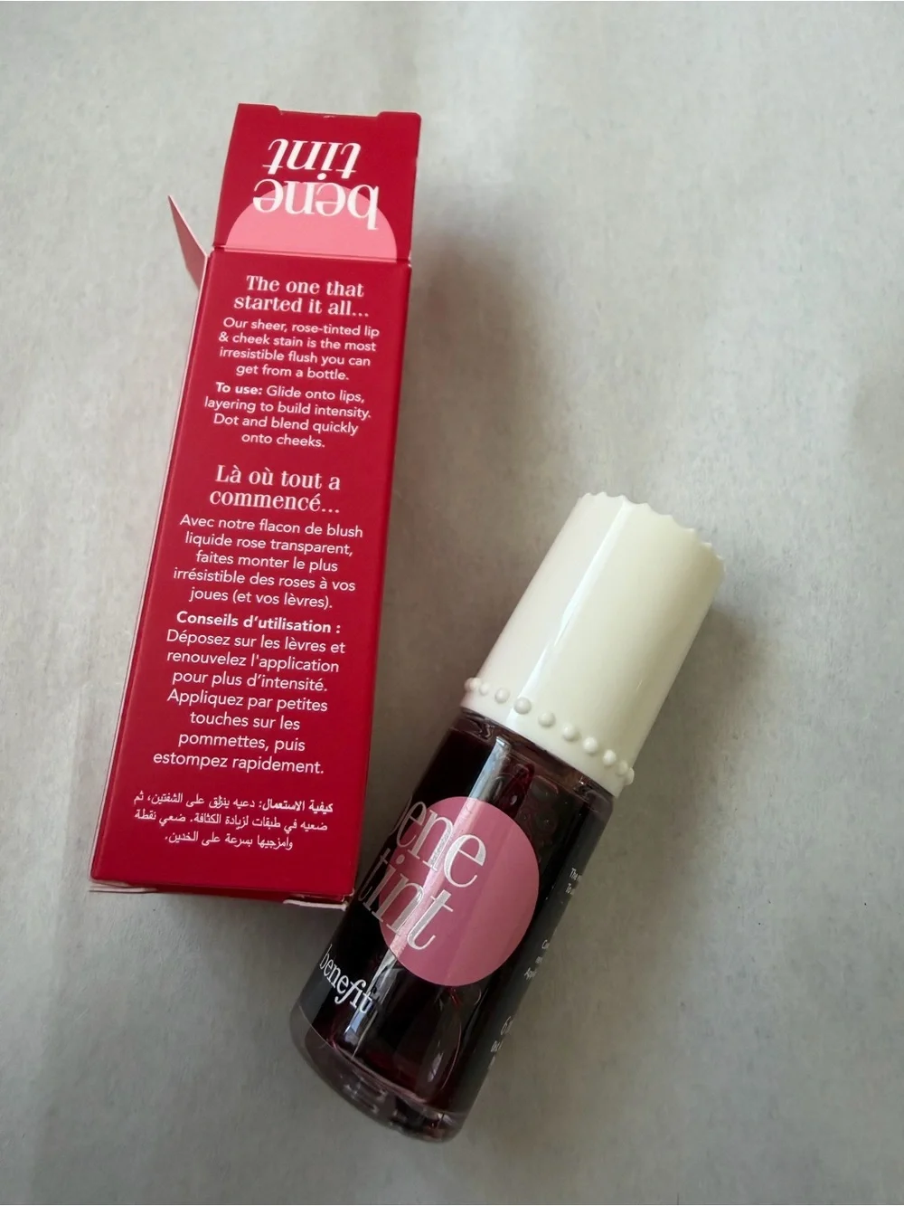 Benefit Benetint Rose-Tinted Lip & Cheek Stain - Rose Pink
